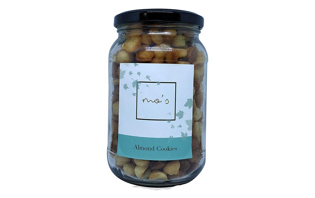 Mo's Almond Cookies    Glass Jar  200 grams